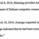 Image for article titled The U.S. Case Against Assange Is Looking Sort of Flimsy